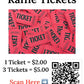 Raffle Tickets