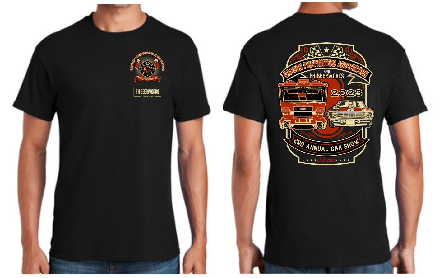 2023 CFA and FH Beerworks Car Show T-Shirt
